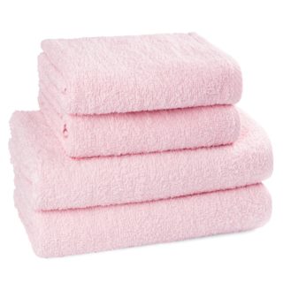 Komplet ręczników TANGO Pud. Róż 2x 50x100+70x140