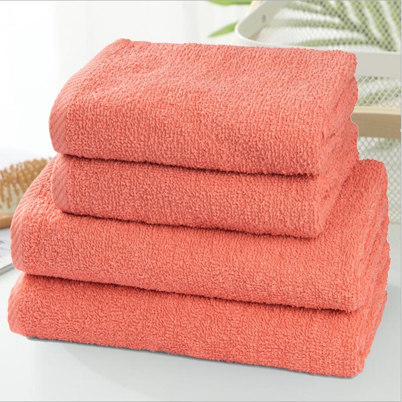 Komplet ręczników TANGO Ceglasty 2x 50x100+70x140