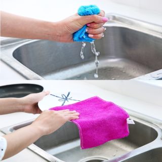 Ściereczki/Ręczniki z mikrofibry komplet 10 sztuk