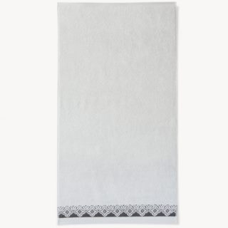 Ręcznik bawełniany Carmen Stalowy