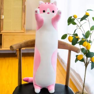 Maskotka kot 50cm różowy