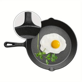 Patelnie żeliwne 3 szt 1704