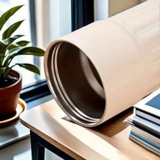 Kubek termiczny beżowy 10055