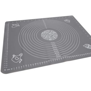 Mata silikonowa stolnica szara 65x45 cm A52G