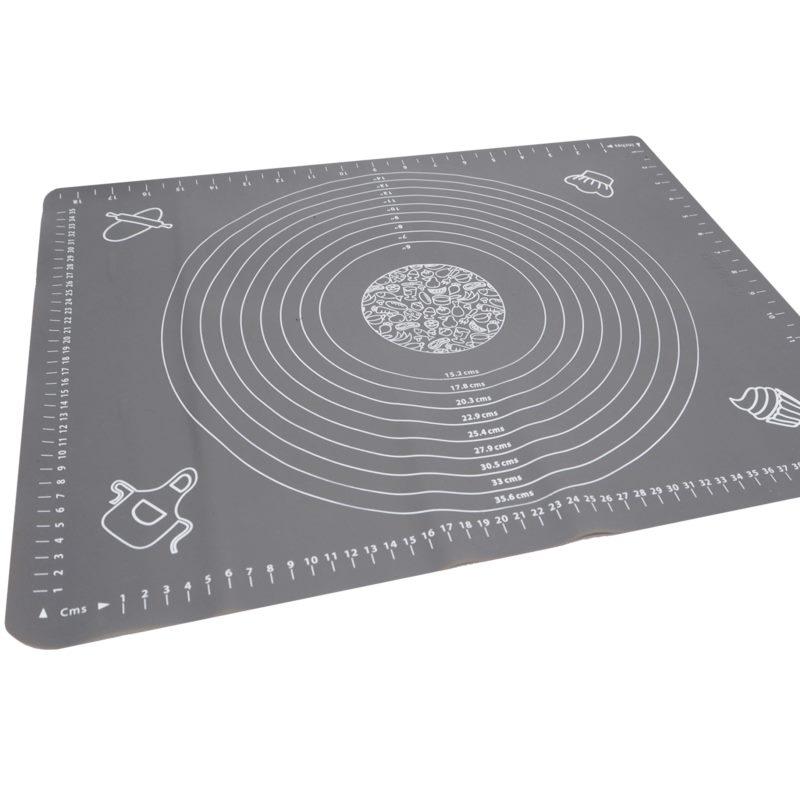 Mata silikonowa stolnica szara 65x45 cm A52G