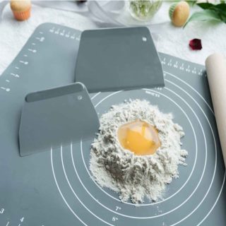 Mata silikonowa stolnica szara 65x45 cm A52G Mata silikonowa stolnica szara 65x45 cm A52G