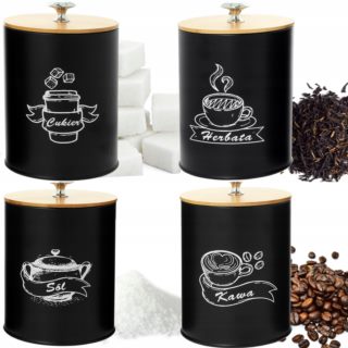 Zestaw 4 pojemników 2742 / 2675