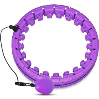 Metalowe Hula hop odchudzające z obciążeniem 1756