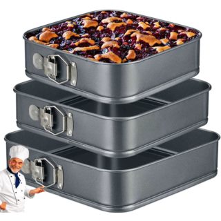 Tortownica kwadratowa 3 szt 1848