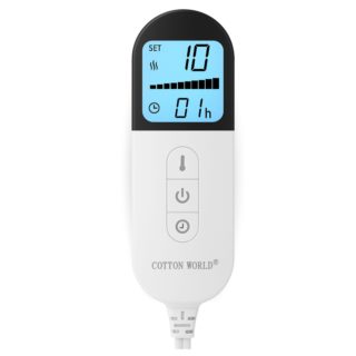 Koc elektryczny 180x160 cm KCE-1 szary Koc elektryczny 180x160 cm KCE-1 szary