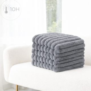 Koc elektryczny 180x160 cm KCE-1 szary Koc elektryczny 180x160 cm KCE-1 szary