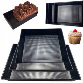 Zestaw 3 form prostokątnych do pieczenia 2555