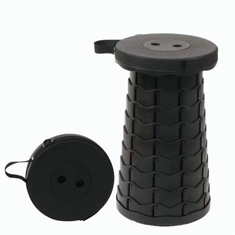 Pufa teleskopowa czarna 1085