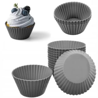 Silikonow foremki do muffinek 12 sztuk 1842