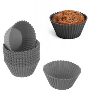 Silikonow foremki do muffinek 12 sztuk 1842