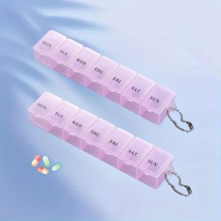 Organizer do leków prostokatny 1024 mix Organizer do leków prostokatny 1024 mix