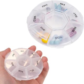 Organizer na leki okrągły 1024