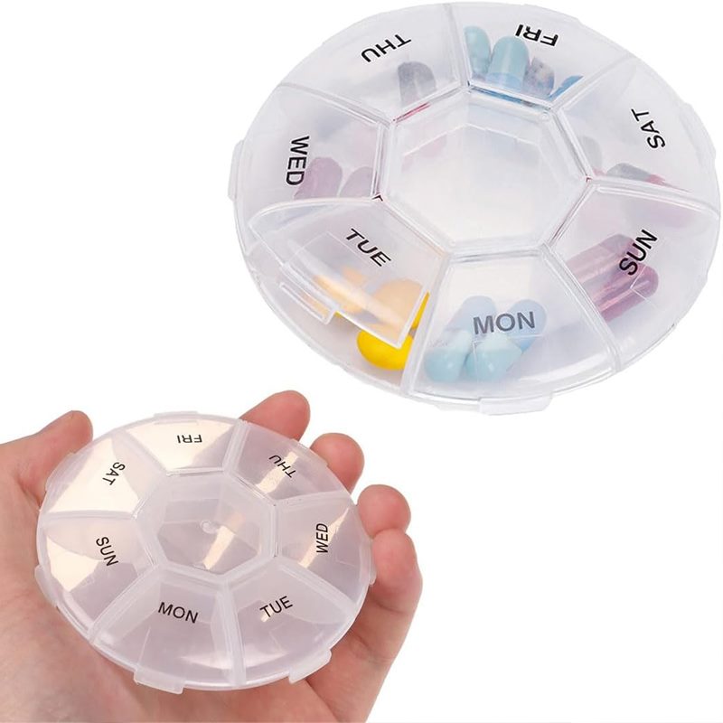 Organizer na leki okrągły 1024