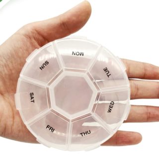 Organizer na leki okrągły 1024