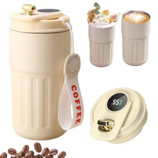 Kubek termiczny beżowy 10055