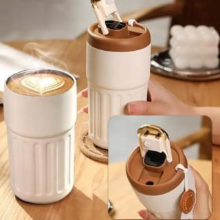 Kubek termiczny beżowy 10055