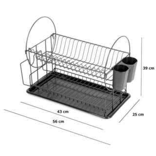 Suszarka na naczynia dwupoziomowa 3400