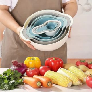 Zestaw kubków i misek pomiarowych 3206