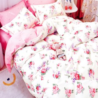 Pościel dwustronna z bawełny satynowej 3846