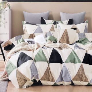 Pościel dwustronna z bawełny satynowej 3875