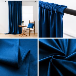 Zasłona Velvet 140x250cm welurowa taśma 21