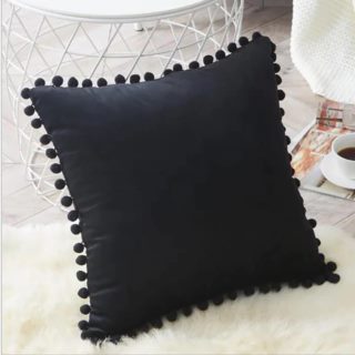 Poszewki dek. welurowe bąbelki 292