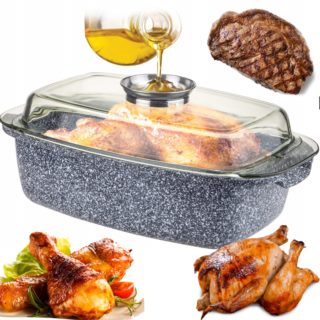 Garnek 5 L - brytfanna do pieczenia 7662/ 7050