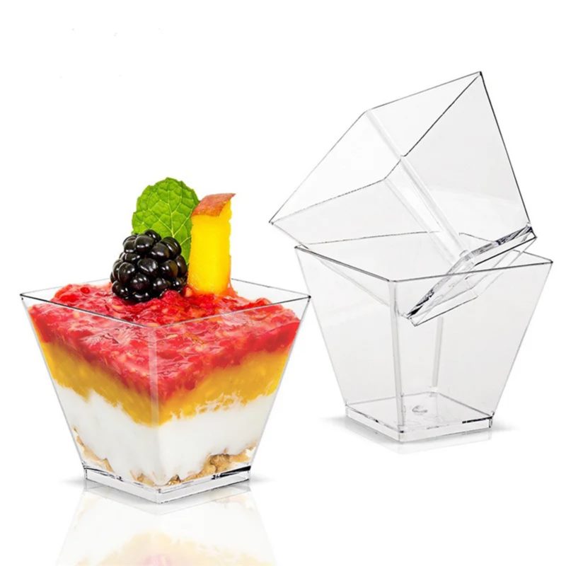 Pucharki do deserów 120 ml 50 sztuk 1850