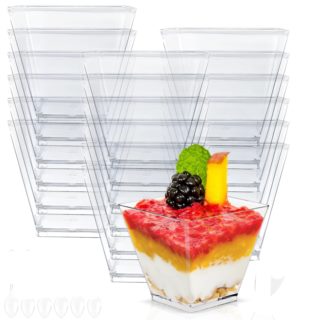 Pucharki do deserów 120 ml 50 sztuk 1850 Pucharki do deserów 120 ml 50 sztuk 1850