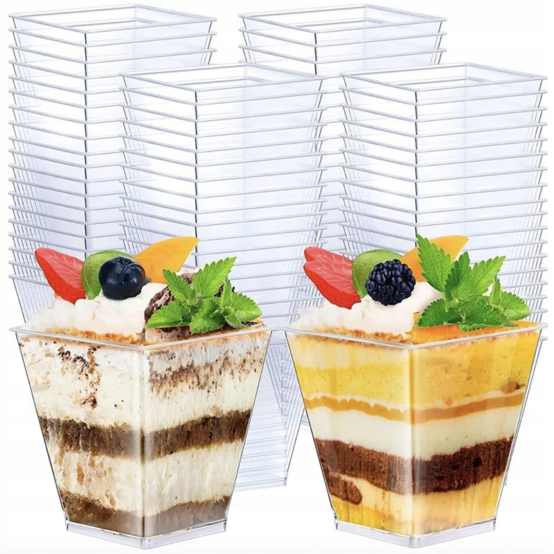 Pucharki do deserów 150 ml 50 sztuk 1851
